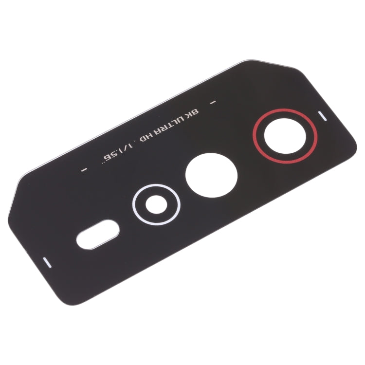 For Asus ROG Phone 6 AI2201-C AI2201-F Back Camera Lens (Black Red) - Camera by PMC TechLife | Online Shopping South Africa | PMC TechLife | Buy Now Pay Later Mobicred
