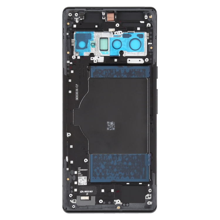 For Google Pixel 6 Pro Battery Back Cover with Middle Frame(Black) - Back Cover by PMC TechLife | Online Shopping South Africa | PMC TechLife