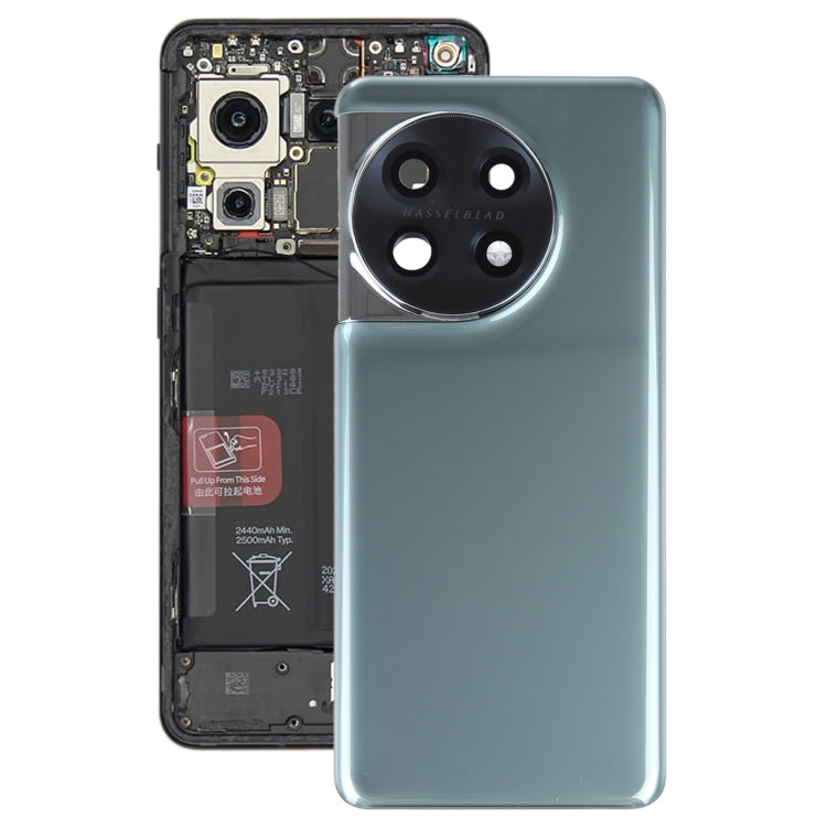 For OnePlus 11 PBH110 Original Battery Back Cover with Camera Lens Cover(Green) - Back Cover by PMC TechLife | Online Shopping South Africa | PMC TechLife | Buy Now Pay Later Mobicred