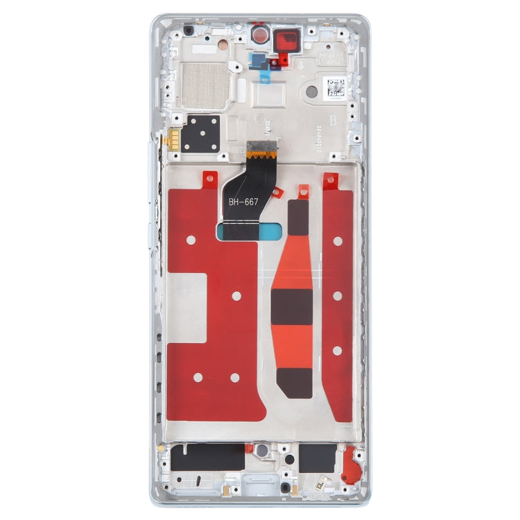 Original LCD Screen For Honor 70 Digitizer Full Assembly with Frame(Blue) - free shipping - PMC TechLife - Order now!