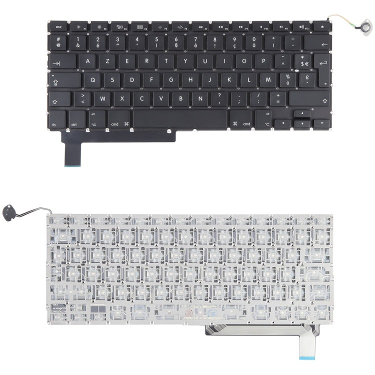 FR Version Keyboard For Macbook Pro 15 inch A1286 2009-2012 - Replacement Keyboards by PMC TechLife | Online Shopping South Africa | PMC TechLife