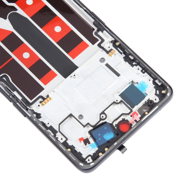 For OPPO Reno8 T 5G Original Front Housing LCD Frame Bezel Plate (Black) - Frame Bezel Plate by PMC TechLife | Online Shopping South Africa | PMC TechLife