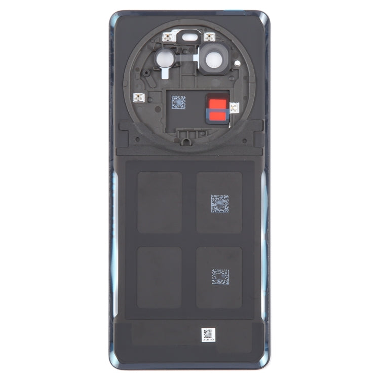 For OPPO Find X6 Original Battery Back Cover with Camera Lens Cover(Black) - Back Cover by PMC TechLife | Online Shopping South Africa | PMC TechLife