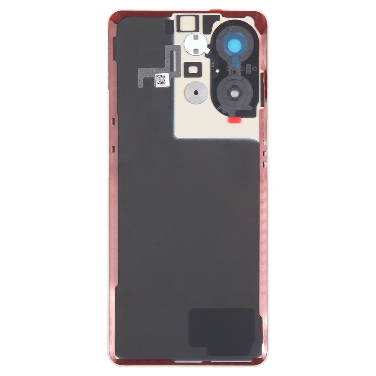 For OPPO Reno9 Original Battery Back Cover with Camera Lens Cover(Gold) - Back Cover by PMC TechLife | Online Shopping South Africa | PMC TechLife | Buy Now Pay Later Mobicred