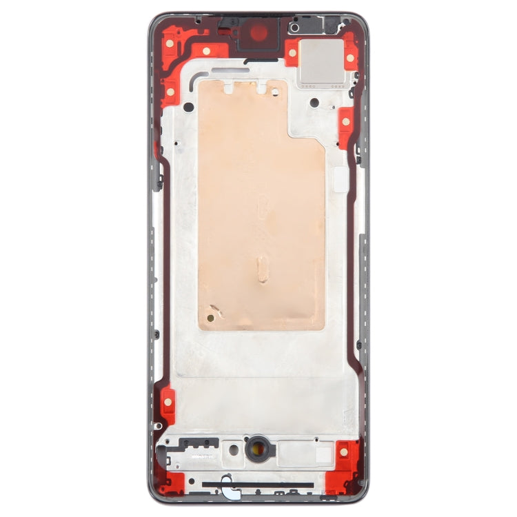 For OPPO Reno9 Pro Original Front Housing LCD Frame Bezel Plate (Black) - Frame Bezel Plate by PMC TechLife | Online Shopping South Africa | PMC TechLife