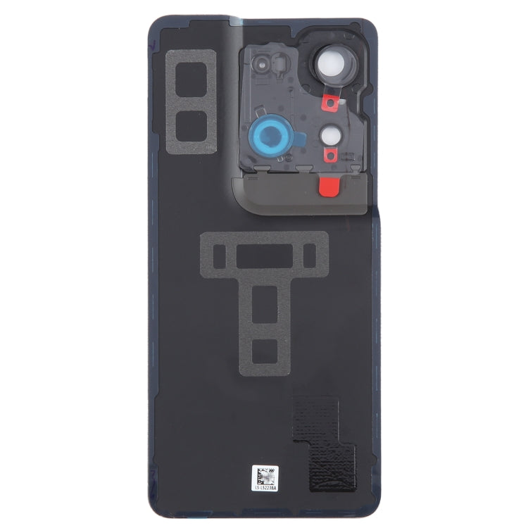 For OPPO Reno8 Pro+ Original Battery Back Cover with Camera Lens Cover(White) - Back Cover by PMC TechLife | Online Shopping South Africa | PMC TechLife