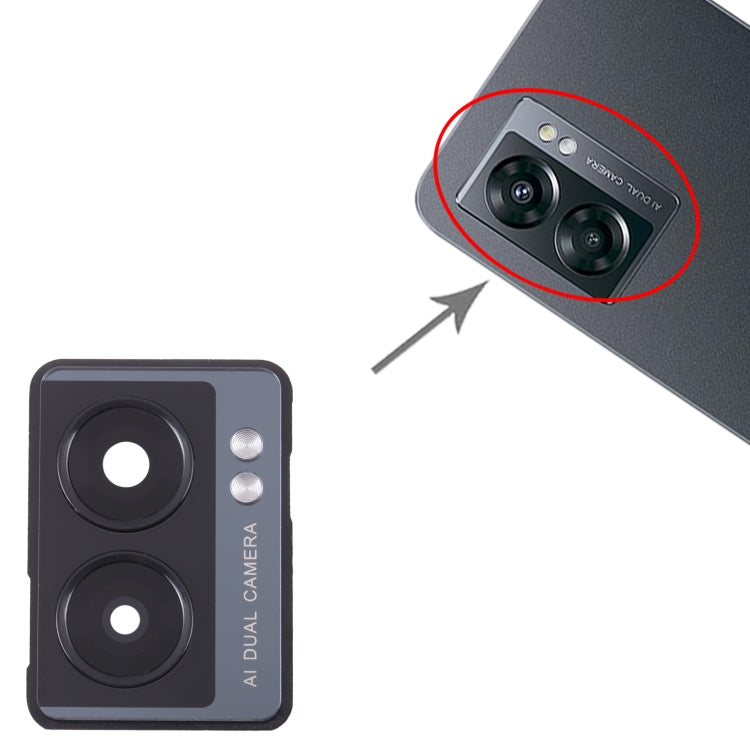 For OnePlus Nord N300 Original Camera Lens Cover(Black) - Camera Series by PMC TechLife | Online Shopping South Africa | PMC TechLife