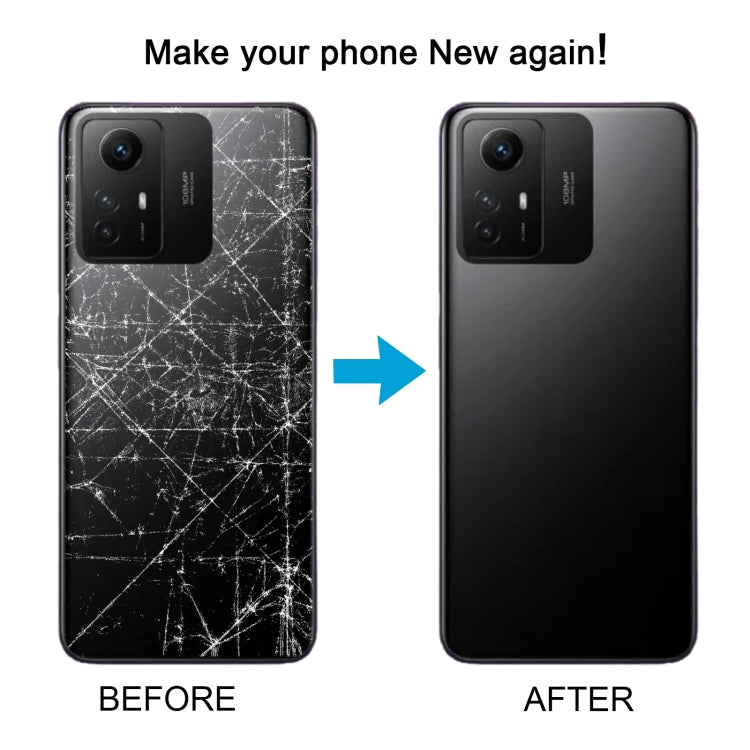 For Xiaomi Redmi Note 12S Original Battery Back Cover(Black) - Back Cover by PMC TechLife | Online Shopping South Africa | PMC TechLife