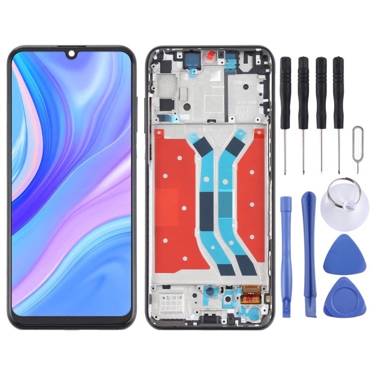 LCD Screen and Digitizer Full Assembly With Frame for Huawei P Smart S (Black) - LCD Screen by PMC TechLife | Online Shopping South Africa | PMC TechLife