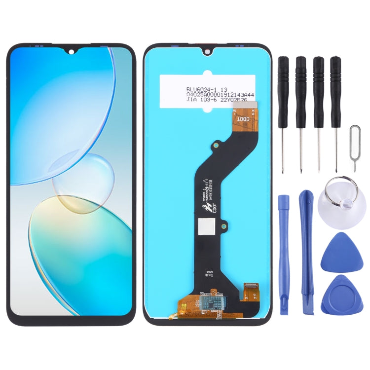 LCD Screen and Digitizer Full Assembly for Infinix Hot 20i - free shipping - PMC TechLife - Order now!