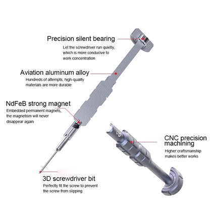 Qianli i-Thor 5 in 1 S2 Precision 3D Texture Screwdriver Set - Screwdriver Set by QIANLI | Online Shopping South Africa | PMC Jewellery