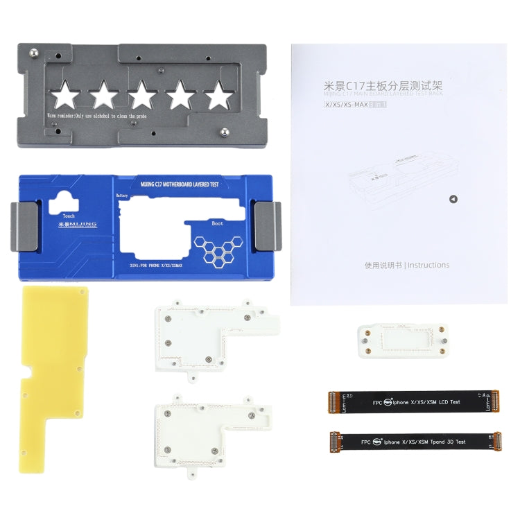 MiJing C17 Main Board Function Testing Fixture For iPhone X / XS / XS Max - free shipping - PMC TechLife - Order now!