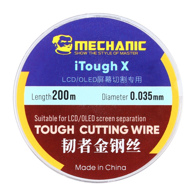 MECHANIC iTough X 200M 0.035MM LCD OLED Screen Cutting Wire - free shipping - PMC TechLife - Order now!