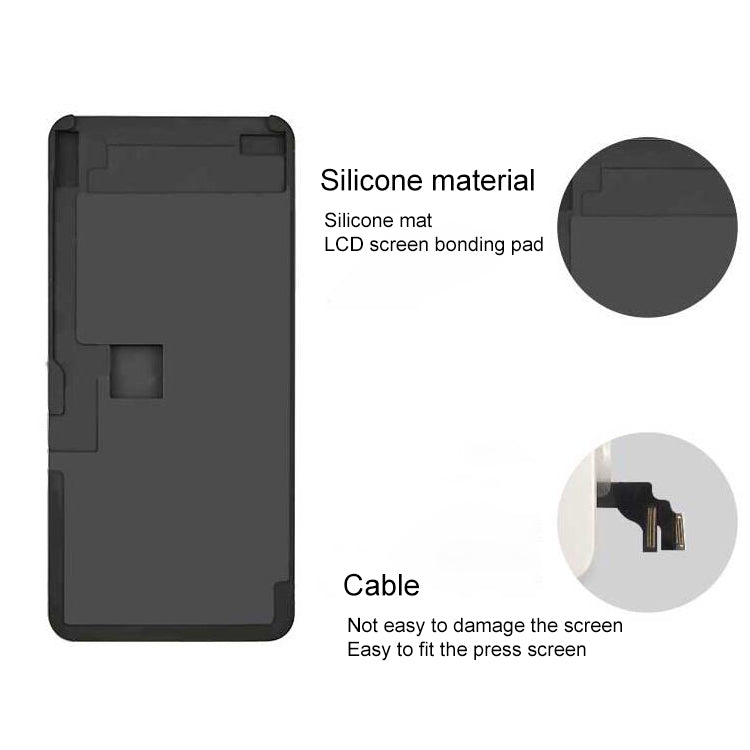 XHZC LCD Screen No Overturning Flex Cable Fit Mat Glue Removal Mould for iPhone 11 Pro - free shipping - PMC TechLife - Order now!