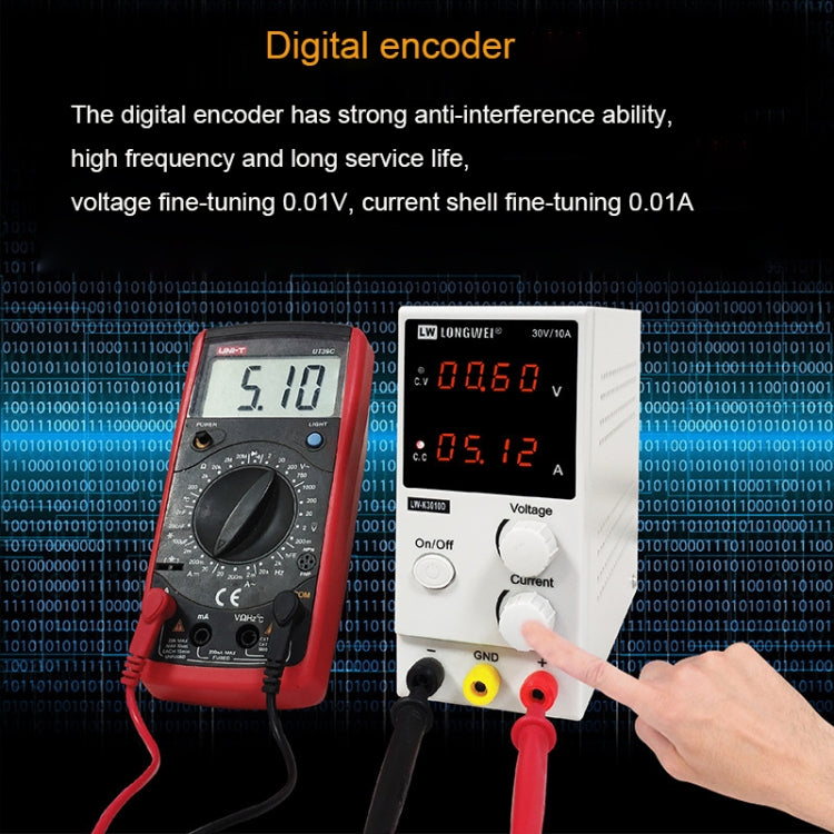 K3010D 30V 10A DC Switching Regulated Powers Supply Phone Repair Voltage Regulator (EU Plug) - Power Supply by PMC TechLife | Online Shopping South Africa | PMC TechLife | Buy Now Pay Later Mobicred
