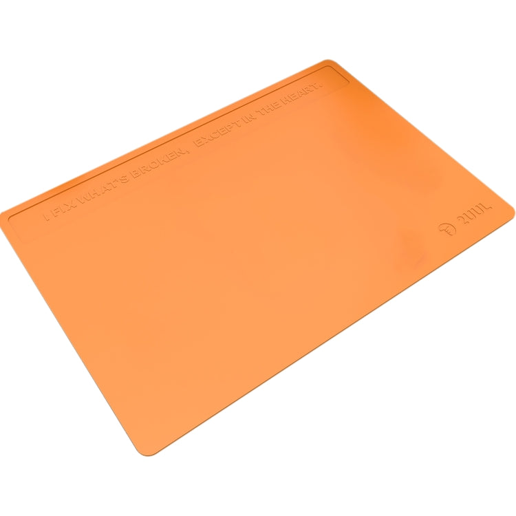 2UUL Heat Resisting Silicone Pad, Size: 40 x 28cm (Orange) - Working Mat by 2UUL | Online Shopping South Africa | PMC TechLife | Buy Now Pay Later Mobicred