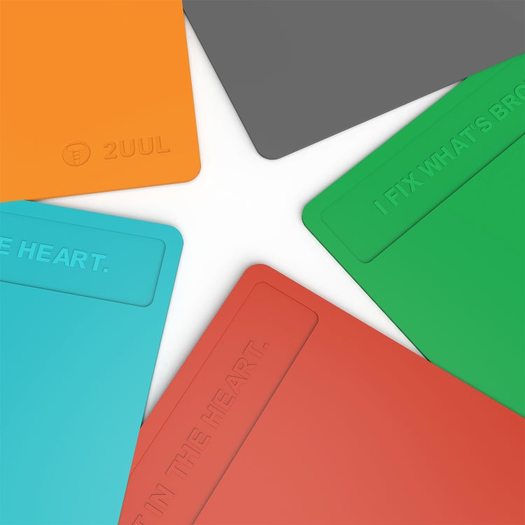 2UUL Heat Resisting Silicone Pad, Size: 40 x 28cm (Grey) - Working Mat by 2UUL | Online Shopping South Africa | PMC TechLife | Buy Now Pay Later Mobicred