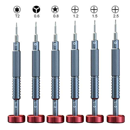 MECHANIC&XILI META Y 6 in 1 Alloy Magnetic Screwdriver Set for Mobile Phone Repair - Screwdriver by MECHANIC | Online Shopping South Africa | PMC Jewellery | Buy Now Pay Later Mobicred