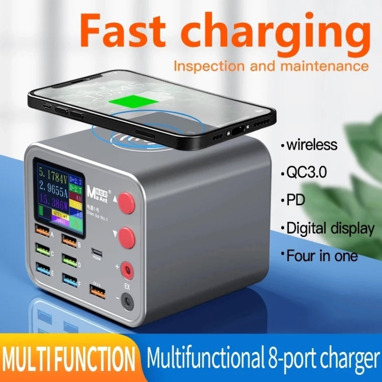 MaAnt Dianba NO.1 Multi-port Wireless USB PD Charger, EU Plug - free shipping - PMC TechLife - Order now!