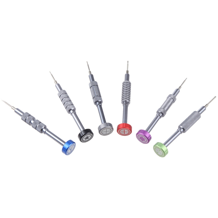 H006 6 in 1 High Hardness Precision Screwdriver - Screwdriver Set by PMC Jewellery | Online Shopping South Africa | PMC Jewellery