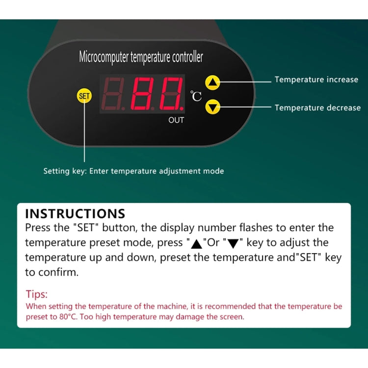 BST-B-856A AC 220V Electrical Vacuum Pump LCD Screen Separator, EU Plug - free shipping - PMC TechLife - Order now!