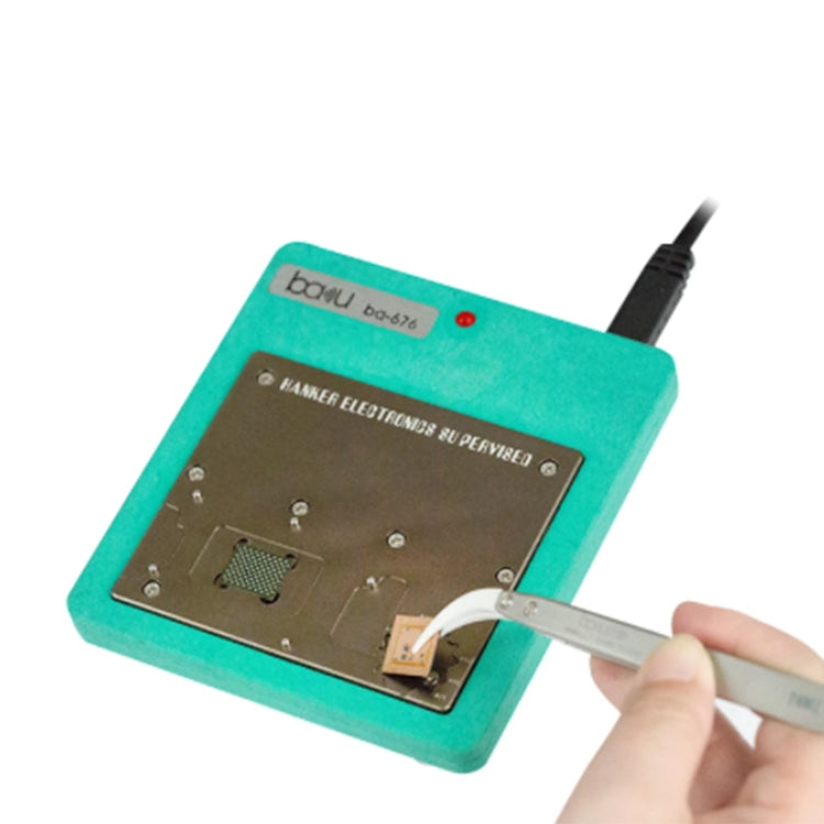 BAKU BA-676 110V-120V Multifuntional PCB IC Glue Remove Thermostatic Heating Platform for iPhone X / XS / XS Max / 11 / 11 Pro / 11 Pro Max, CN Plug - Repair Platform by BAKU | Online Shopping South Africa | PMC Jewellery | Buy Now Pay Later Mobicred