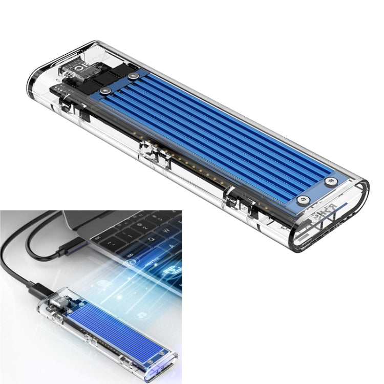 ORICO TCM2M-C3 M.2 SSD Dual Protocol Hard Disk Case - HDD Enclosure by ORICO | Online Shopping South Africa | PMC TechLife