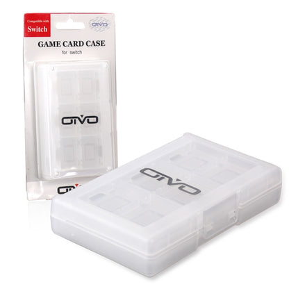 OIVO IV-SW029 24in1 Game Memory Card Storage Box Card Case Holder For Nintendo Switch(White) - Others by OIVO | Online Shopping South Africa | PMC Jewellery