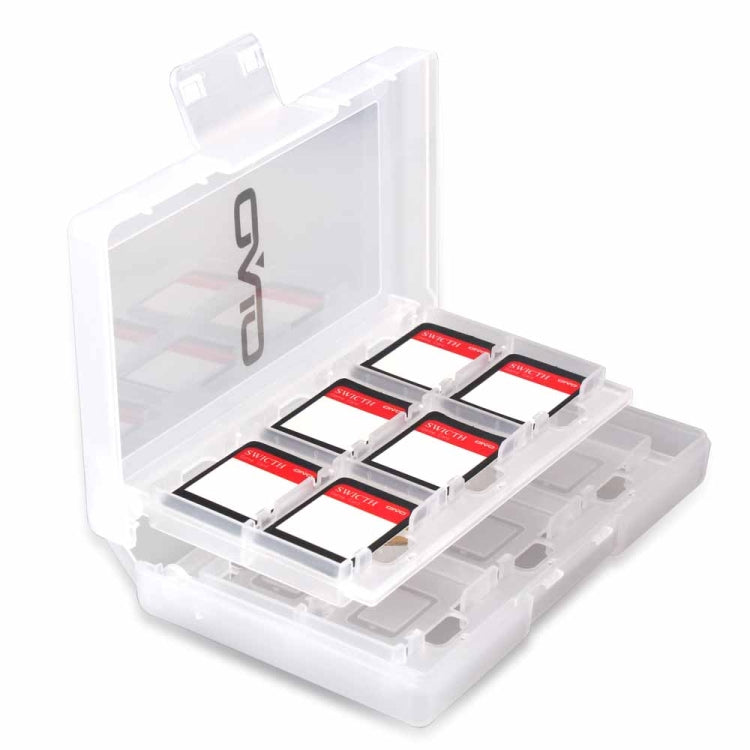 OIVO IV-SW029 24in1 Game Memory Card Storage Box Card Case Holder For Nintendo Switch(White) - Others by OIVO | Online Shopping South Africa | PMC Jewellery