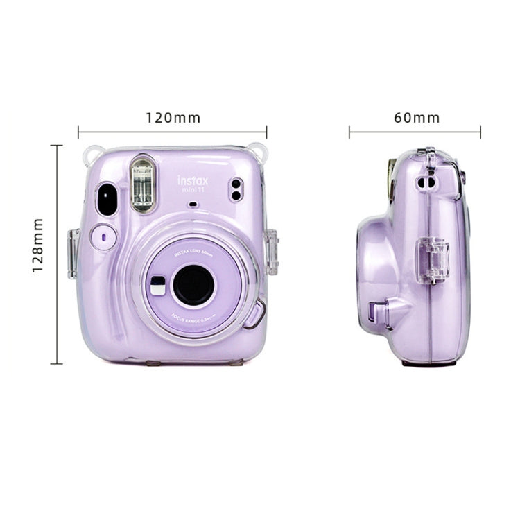 Richwell  Carry Case Bag Crystal Hard Cover with Shoulder Strap For Fujifilm Instax Mini 11 - free shipping - PMC TechLife - Order now!