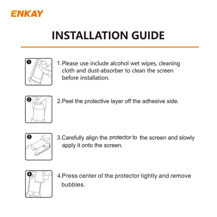 For Samsung Galaxy Active 2 44mm 2 PCS ENKAY Hat-Prince 3D Full Screen Soft PC Edge + PMMA HD Screen Protector Film - Screen Protector by ENKAY | Online Shopping South Africa | PMC TechLife | Buy Now Pay Later Mobicred