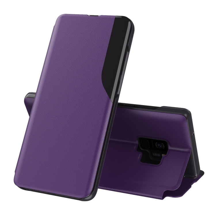 For Samsung Galaxy S9 Plus Attraction Flip Holder Leather Phone Case(Purple) - free shipping - PMC TechLife - Order now!