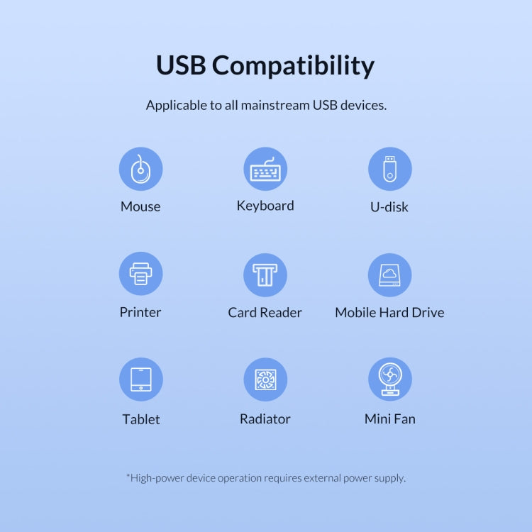 ORICO TWU3-7A-BK 7-Port USB 3.0 HUB - USB 3.0 HUB by ORICO | Online Shopping South Africa | PMC TechLife | Buy Now Pay Later Mobicred