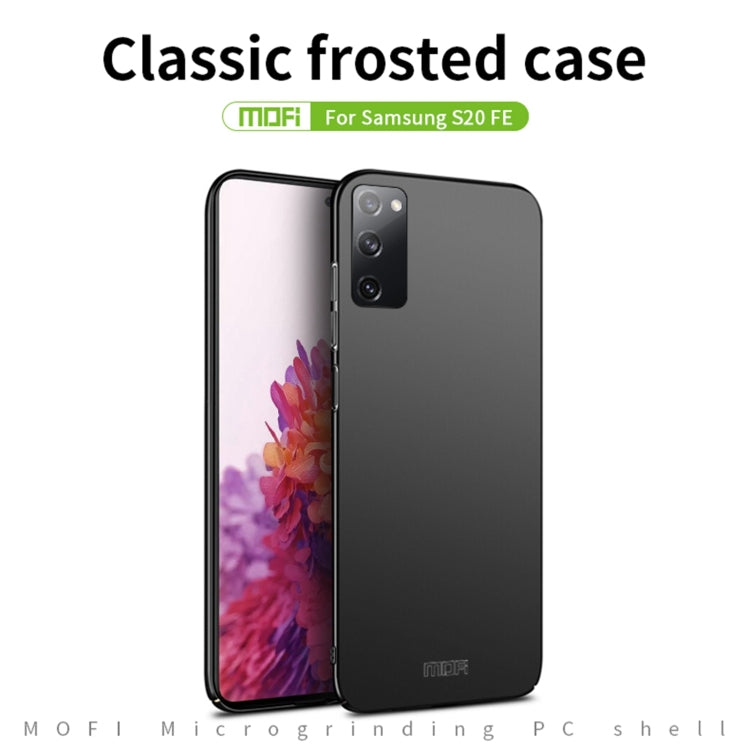 For Samsung Galaxy S20 FE MOFI Frosted PC Ultra-thin Hard Case(Blue) - free shipping - PMC TechLife - Order now!
