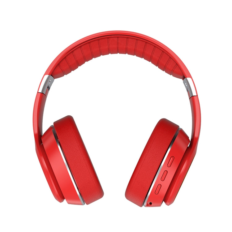 VJ320 Bluetooth 5.0 Head-mounted Foldable Wireless Headphones Support TF Card with Mic(Red) - Headset & Headphone by PMC TechLife | Online Shopping South Africa | PMC TechLife