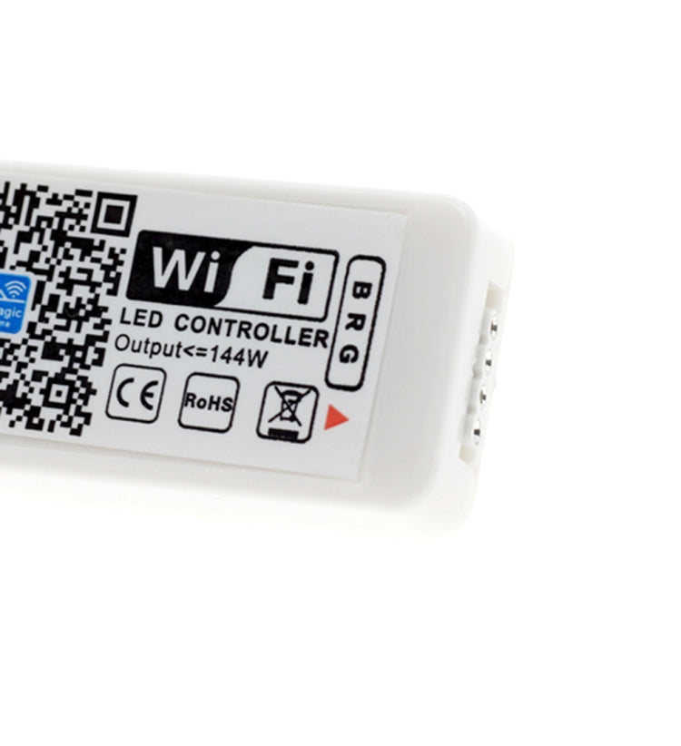 Smart Phone Control Music and Timer Mode Home Mini WIFI LED RGB Controller, type:RGBW Controller - LED Controller by PMC TechLife | Online Shopping South Africa | PMC TechLife | Buy Now Pay Later Mobicred