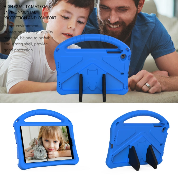For iPad Mini5/4/3/2/1 EVA Flat Anti Falling Protective Case Shell with Holder(Blue) - iPad Mini 4 & 3 & 2 & 1 Cases by PMC TechLife | Online Shopping South Africa | PMC TechLife | Buy Now Pay Later Mobicred