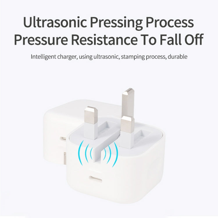 A234 20W PD 3.0 Type-C / USB-C Interface Folding Travel Charger, UK Plug - USB Charger by PMC TechLife | Online Shopping South Africa | PMC TechLife