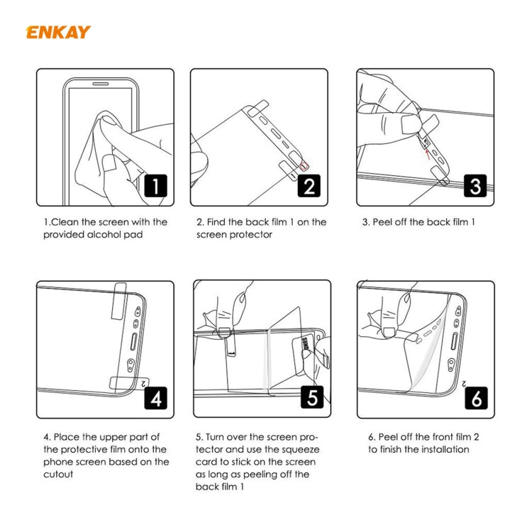For Xiaomi Redmi Note 9T ENKAY Hat-Prince 0.1mm 3D Full Screen Protector Explosion-proof Hydrogel Film - For Xiaomi by ENKAY | Online Shopping South Africa | PMC TechLife | Buy Now Pay Later Mobicred