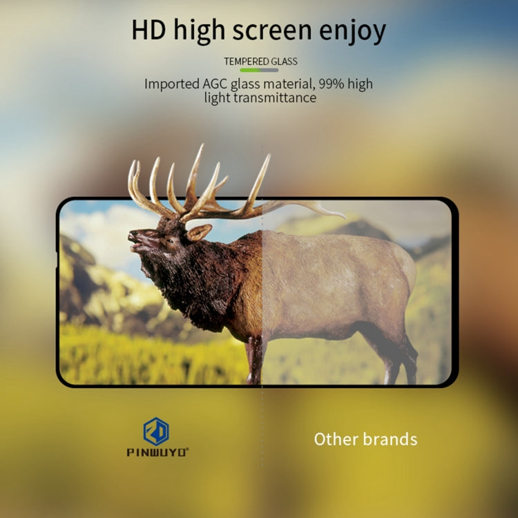 For Xiaomi Redmi Note 10 Pro / Note 10 Pro Max PINWUYO 9H 2.5D Full Screen Tempered Glass Film(Black) - free shipping - PMC TechLife - Order now!