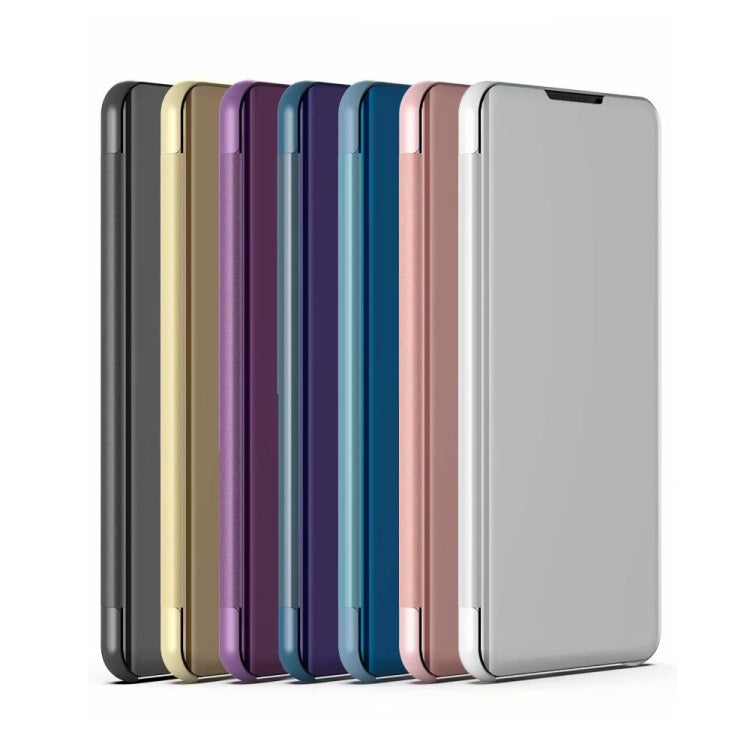 For Xiaomi Redmi Note 10 Pro Plated Mirror Horizontal Flip Leather Case with Holder(Purple Blue) - free shipping - PMC TechLife - Order now!