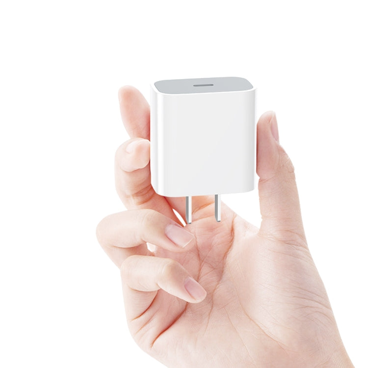 PD 20W Single USB-C / Type-C Port Travel Charger + 3A PD3.0 USB-C / Type-C to 8 Pin Fast Charge Data Cable Set, US Plug 2m - USB Charger by PMC TechLife | Online Shopping South Africa | PMC TechLife | Buy Now Pay Later Mobicred