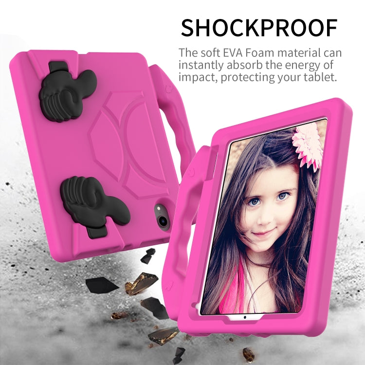 For iPad mini 6 / mini 2024 Children EVA Shockproof Tablet Case with Thumb Bracket(Rose Red) - free shipping - PMC TechLife - Order now!