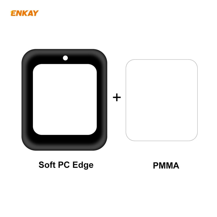 For Redmi Watch ENKAY Hat-Prince 3D Full Screen Soft PC Edge + PMMA HD Screen Protector Film - Screen Protector by ENKAY | Online Shopping South Africa | PMC TechLife | Buy Now Pay Later Mobicred