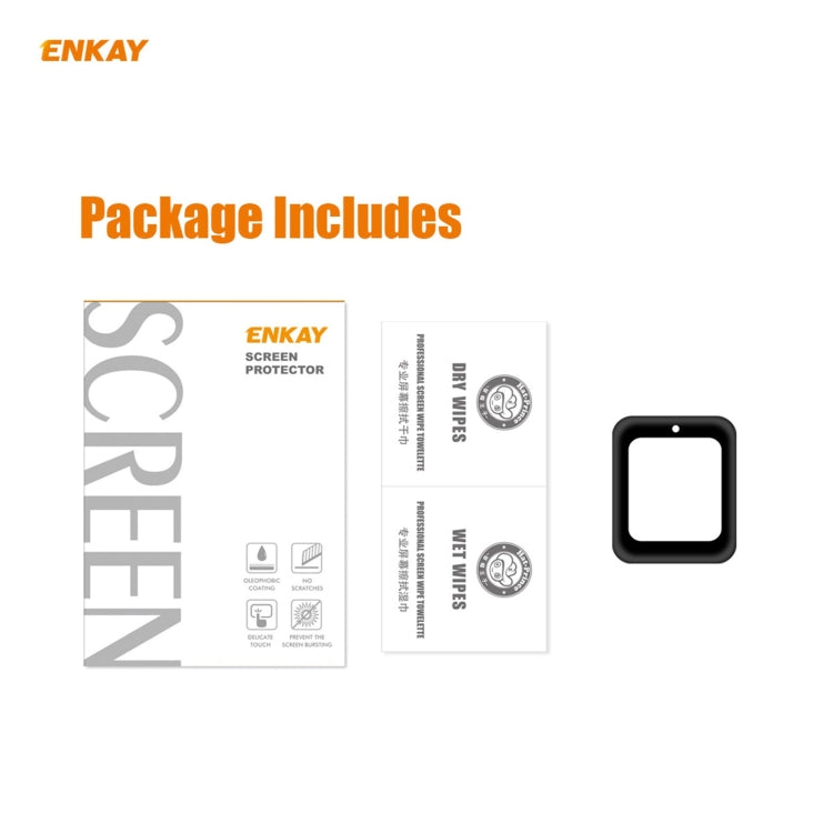 For Redmi Watch ENKAY Hat-Prince 3D Full Screen Soft PC Edge + PMMA HD Screen Protector Film - Screen Protector by ENKAY | Online Shopping South Africa | PMC TechLife | Buy Now Pay Later Mobicred