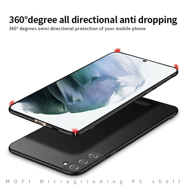For Samsung Galaxy S21 FE MOFI Frosted PC Ultra-thin Hard Case(Black) - free shipping - PMC TechLife - Order now!