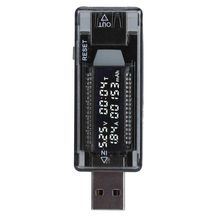 KWS-V21 QC2.0 USB Current Voltage Tester Charge Detector, Multimeter, Power Capacity Meter - free shipping - PMC TechLife - Order now!