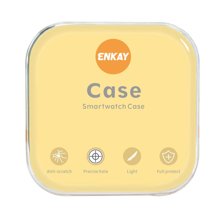 For Fitbit Charge 5 / Charge 6 ENKAY Hat-Prince Full Coverage Transparent Soft Case TPU HD Clear Cover - Watch Cases by ENKAY | Online Shopping South Africa | PMC TechLife | Buy Now Pay Later Mobicred