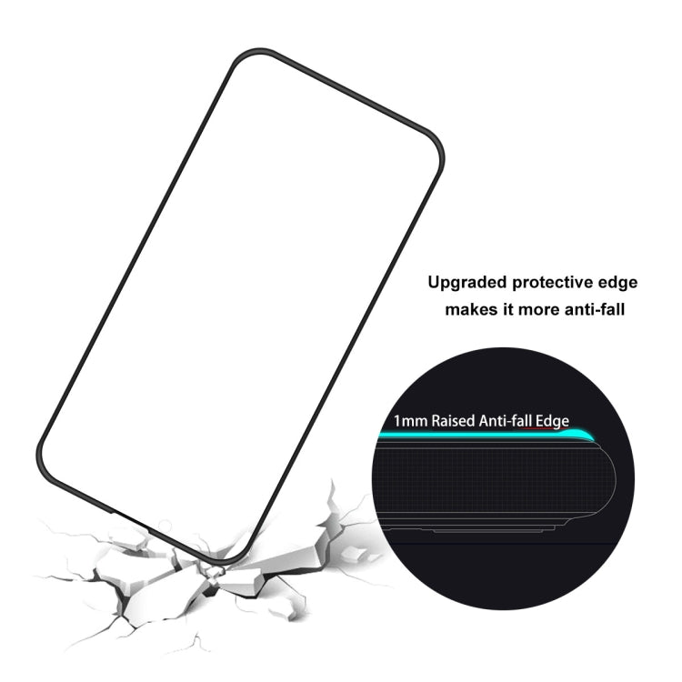 For iPhone 13 / 13 Pro 2pcs ENKAY Hat-Prince Anti-drop Full Glue Tempered Glass Full Screen Film Anti-fall Protector - iPhone 13 Pro Tempered Glass by ENKAY | Online Shopping South Africa | PMC Jewellery | Buy Now Pay Later Mobicred