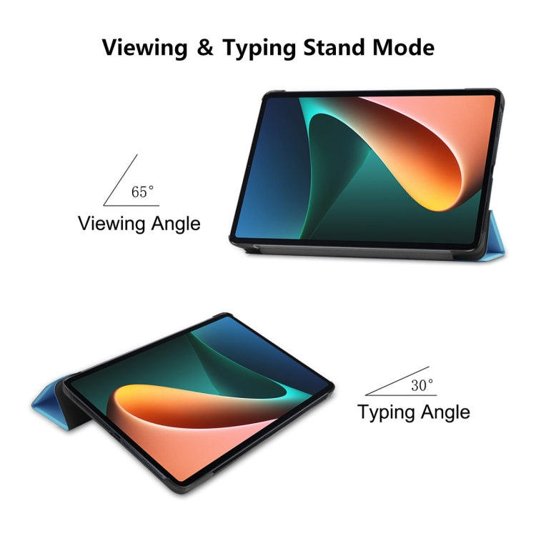 For Xiaomi Mi Pad 5 / 5 Pro ENKAY Custer Texture Horizontal Flip PU+PC Leather Case with Three-folding Holder & Sleep / Wake-up Function(Black) - free shipping - PMC TechLife - Order now!